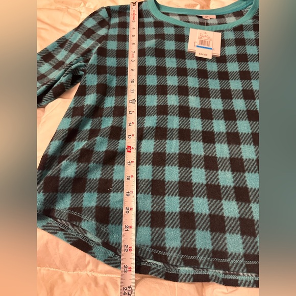 Roudelain Fleece Checkered Pajama Set - NWT - Size XL - Picture 7 of 13